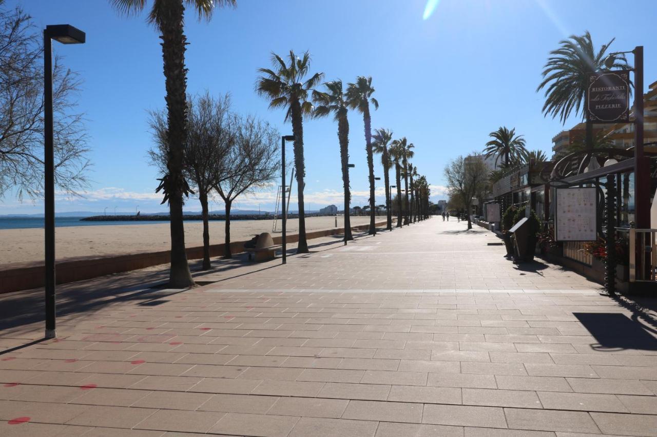 Castell Joncar,30 M De La Playa, 1Era Linea De Mar, Vista Al Mar Appartement Roses Buitenkant foto