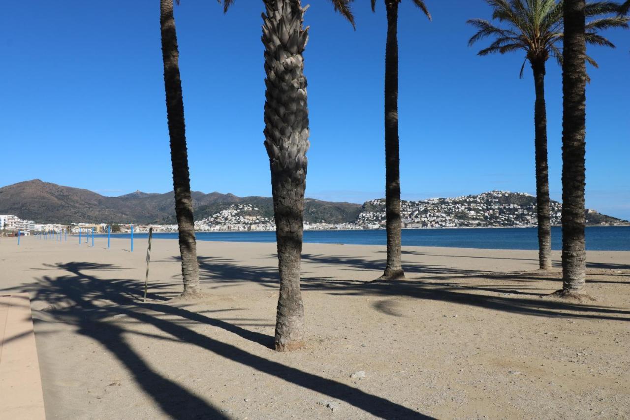 Castell Joncar,30 M De La Playa, 1Era Linea De Mar, Vista Al Mar Appartement Roses Buitenkant foto