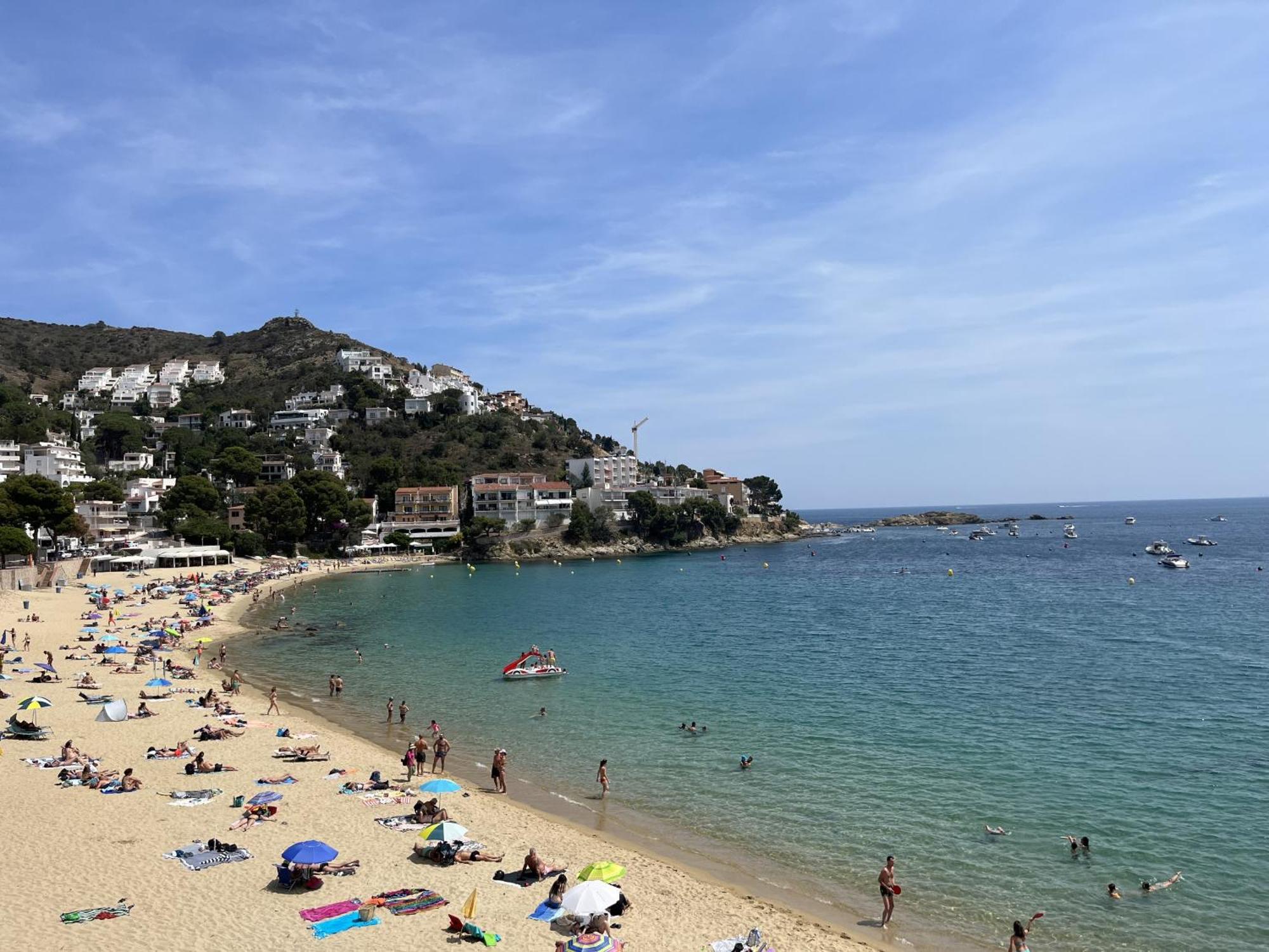 Castell Joncar,30 M De La Playa, 1Era Linea De Mar, Vista Al Mar Appartement Roses Buitenkant foto